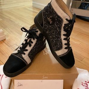 Christian Louboutin pre-own high top boots 42